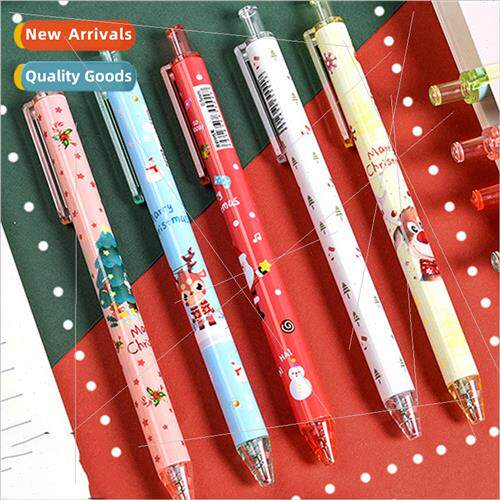 Christmas gifts cartoon ins push action neutral pen girl wat