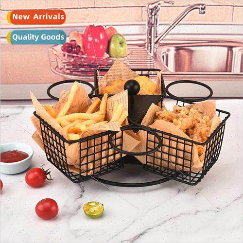 Rotary french fries basket fried chicken fries potato chips
