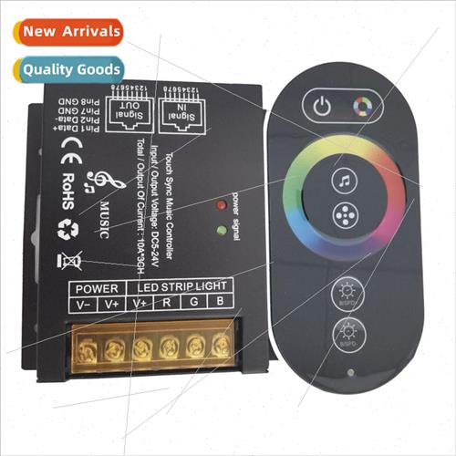 6 Keys Wireless Touch RGB Mesh Music Synchronized Controller