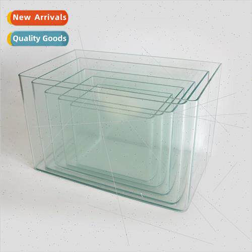 Fish tank set of tanks mini glass aquarium living room deskt