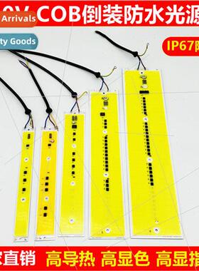 220V square color light source board linear driver-free wate