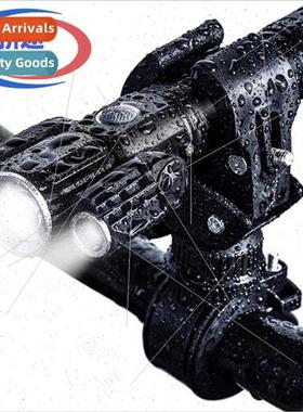 Bicycle lights T6 rotating aluminum alloy night riding stron