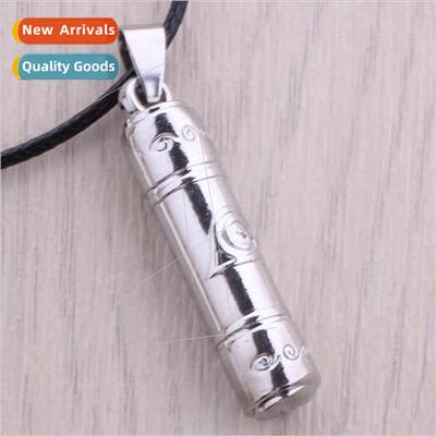 Anime  Naruto Kiba label necklace Sharingan eye jewelry