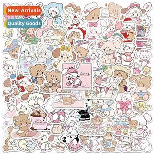 60 Japanese illustrator cartoon cute stickers notebook child