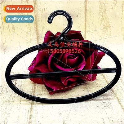 Plastic Hooks Black Oval Scarf Hooks Round Hooks Scarf Racks
