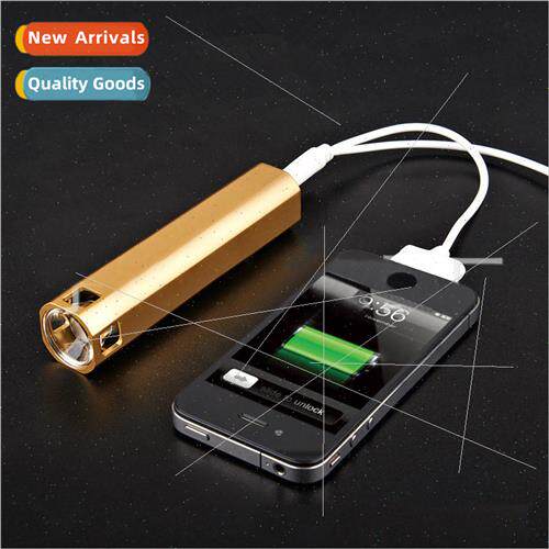 New multifunctional mobile power USB flashlight Charging asu