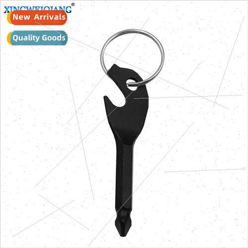 Bottle Opener Key Screwdriver Black Outdoor Phillips Screwdr