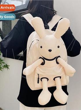 Cute rabbit shoulder bag 2023 new cartoon dolls girl backpac