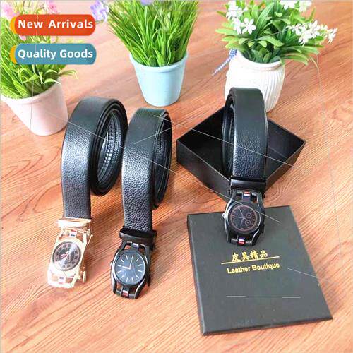 Pants belt mens accessories automatic buckle belt plating im