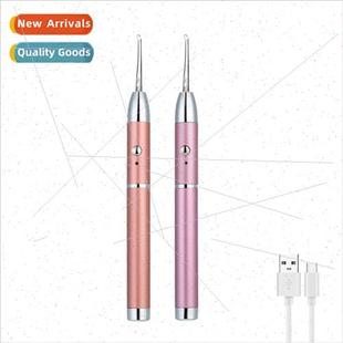 New USB charging light-emitting ear spoons storage creative