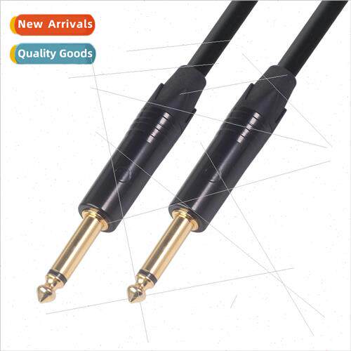 Gold-plated head oxygen-free copper conductor double shielde