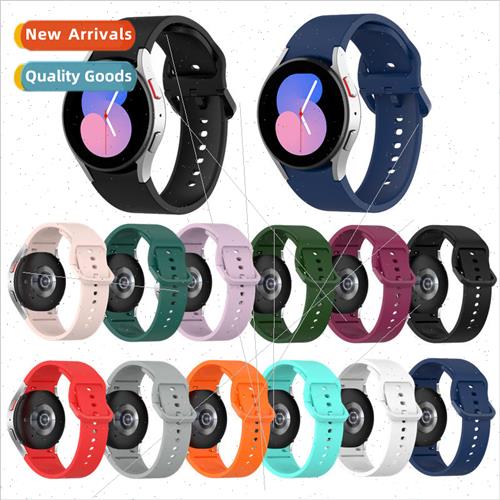 适用 samsung watch6 watch5 pro watch4 silicone strap watch4