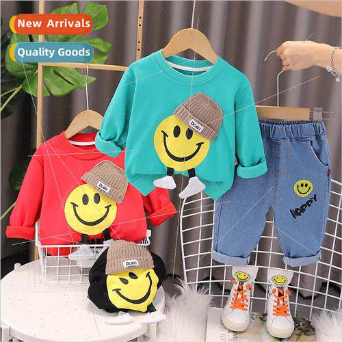 Boys sweater suit men and women baby sweater pants Yanqi spr