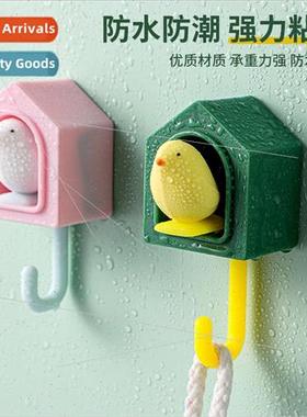 Birdhouse nest hooks strong adhesive stickers wall hanging k