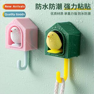 Birdhouse nest hooks strong adhesive stickers wall hanging k