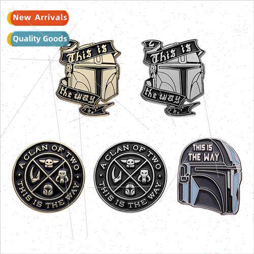 Heavy metal punk brooch series college around the badge badg
