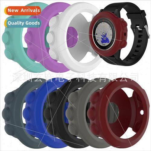 适用 Garmin fenix 5X Silicone Case Solid Color Anti-scratch