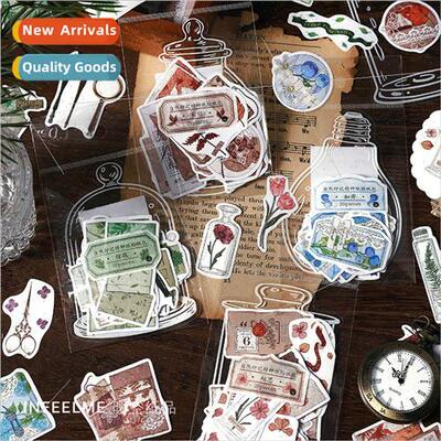 Paper Sticker Packs Natures Mark Series Plants & Flowers Han