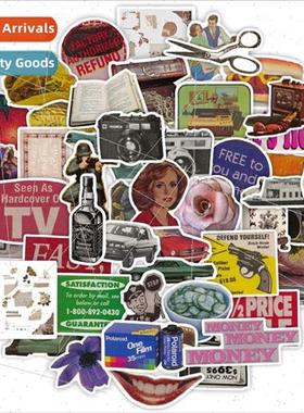 100 new old retro newspaper clippings American summer nostal