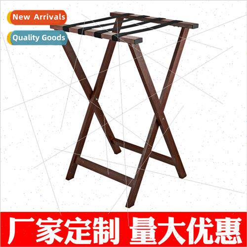 Hotel shelf stainless steel luggage rack folding rack isolat