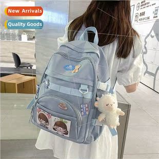 New fashion casual schoolbag 2022 female Korean Harajuku ulz