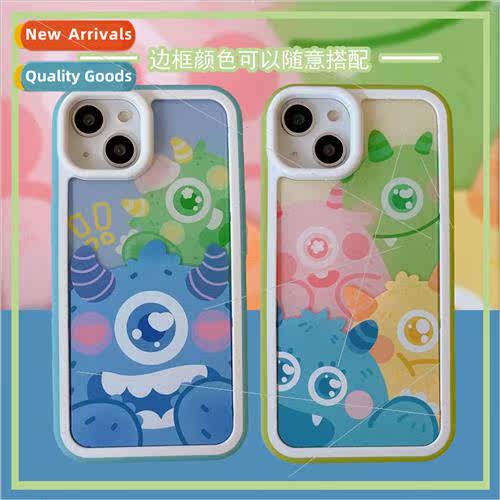 Full screen cartoon monster 适用 14ProMax couple iPhone12 Ap