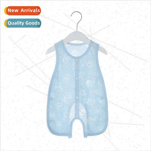 Baby clothes open-file onesie pipa clothes ultra-thin  of sl