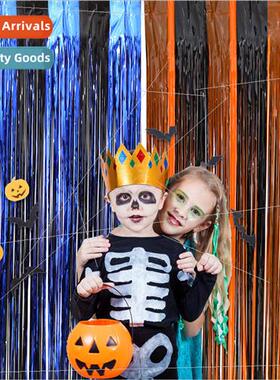 Halloween rain curtain ghost festival party decoration venue