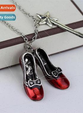 Film and  around Alice in Wonderland red shoes pendant creat