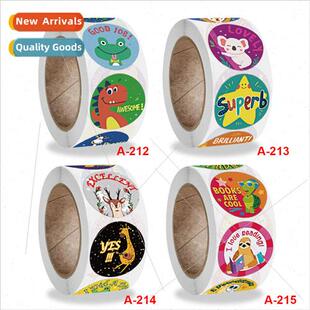 Rolls of thank you childrens toys stickers labels stickers 5