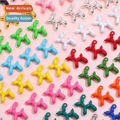 Cartoon alloy oil drop puppy pendant DIY bracelet necklace h