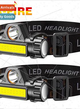 Magnet headlamp headwear lighting strong light camping hikin