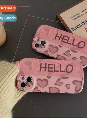 Spice Girls Pink Heart Leopard Print 适用 iPhone 13 Case XR