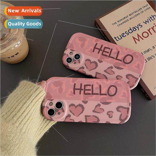 Spice Girls Pink Heart Leopard Print 适用 iPhone 13 Case XR
