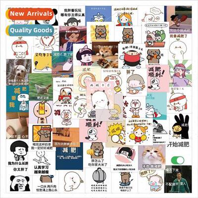 60 new weight loss inspirational text emoticon stickers hand