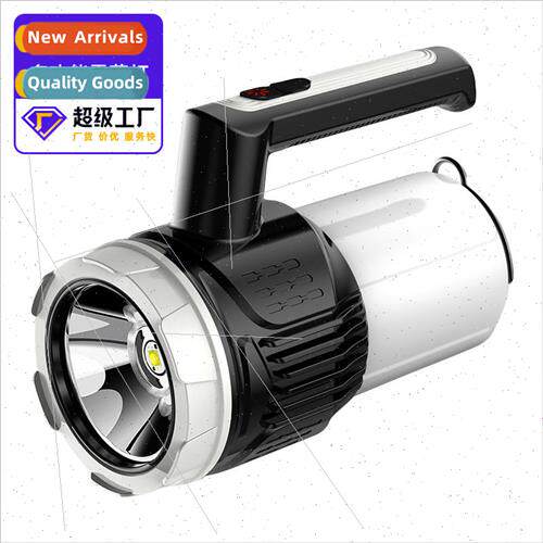 New LED strong light portable searchlight outdoor camping ca