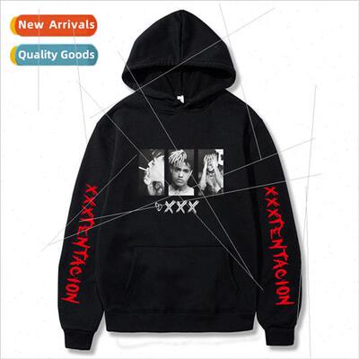 Rapper XXXTentacion Casual Padded Hooded Sweatshirt Commemor