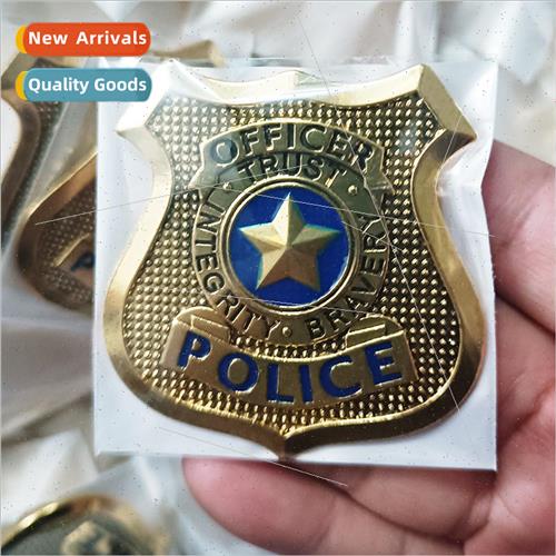 Anime Bunny Judy Pin Badge Crazy Animal City Prop Costume Ba