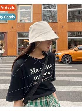 Beveled solid color hat female new hundred with summer sunsc