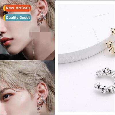 StrayKids Lee Long Fu Felix earrings retro personality ear c