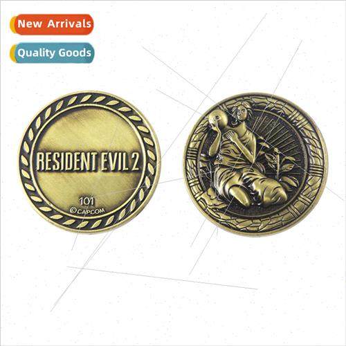 Game Peripherals Resident Evil Coins Female Goddess Angel Co