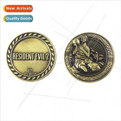 Game Peripherals Resident Evil Coins Female Goddess Angel Co