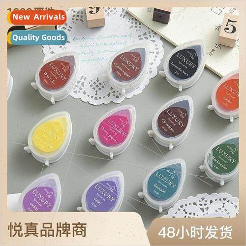 Ink Drops Big Red Stamp Pad Diary Rubber Stamps Companion Ch