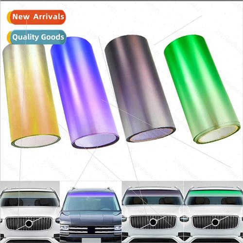 Car front heat  solar film VLT windshield film color-changin