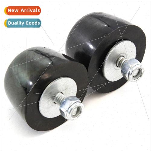 2 Fits Wrangler JK 1987-2018 Black Rubber Bumper Cushion Cov