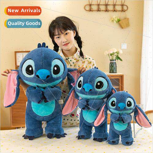 New puppy plush toys cute blue dog plush doll doll school gi