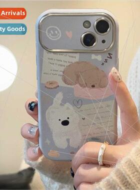 ins  fun puppy diary 14ProMax large window iPhone 13 case 12