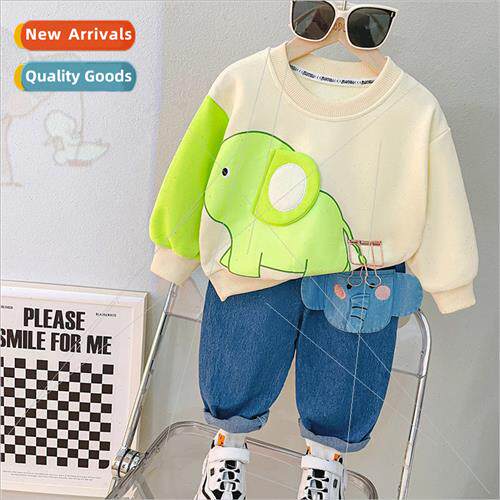 2255 boys spring and fall suit new 适用eign  baby fall Korea