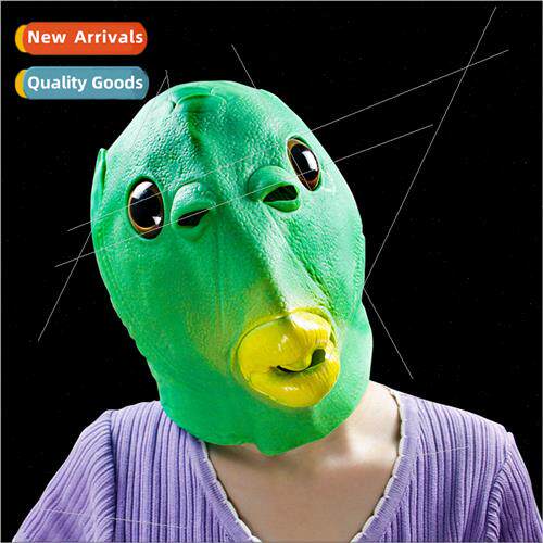 Green Headed Fish Green Fisherman Green Headed Monster Mask
