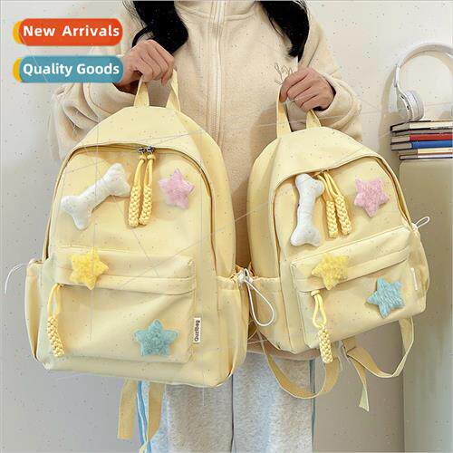 ins cute schoolbag female new cartoon accessories backpack l